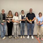 Von links nach rechts: Daniela Gude, Michaela Bertels, Katharina Mess, Anna Schlenz, Dennis Wichmann, Anne Feldmann